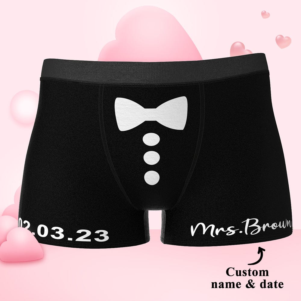 Funny Gift For Boyfriend Face Boxer - I Love My Sexy Girlfriend – GiftLab