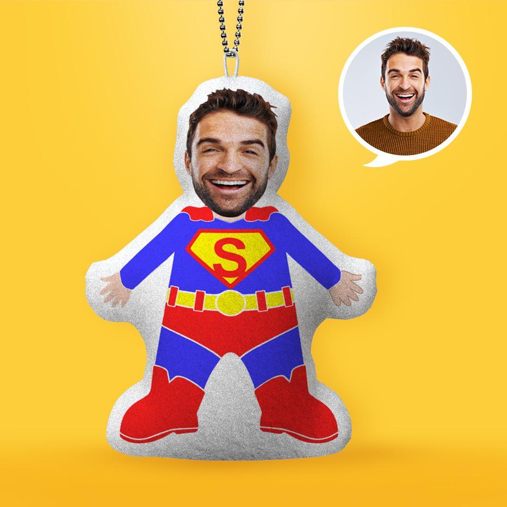 Personalized superman sale keychain