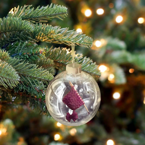 Day 9: Felt Ball Christmas Tree Ornament